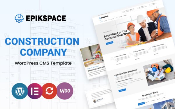 Epikspace – Industry and Construction WordPress Theme