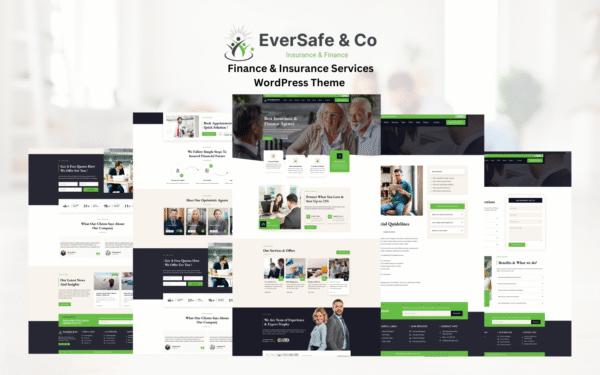 EverSafe – Finance & Insurance Services WordPress Theme