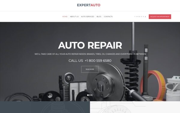 ExpertAuto – Mechanic WordPress Theme