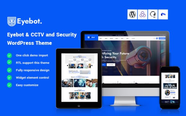 Eyebot – CCTV and Security WordPress Theme
