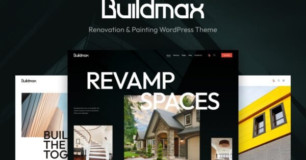 BuildMax – Renovation & Painting WordPress Theme