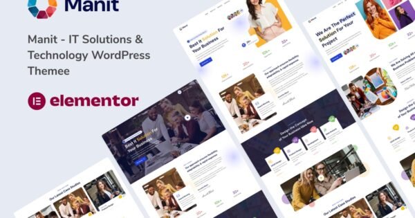 Manit – IT Solutions & Technology WordPress Theme