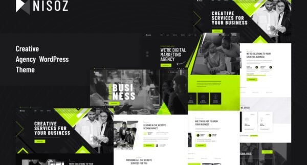 Nisoz – Creative Agency WordPress Theme