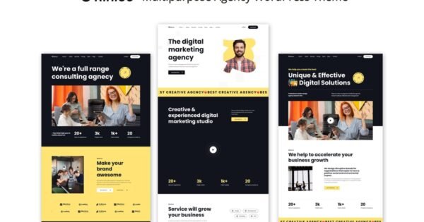 Rinico – Multipurpose Agency WordPress Theme