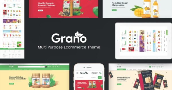 Grano – Organic & Food WordPress Theme