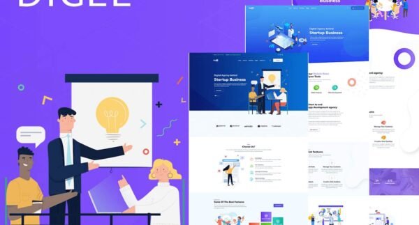Digee – Digital Marketing Agency WordPress Theme