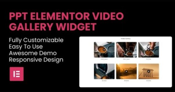 Video Gallery Elementor Widget