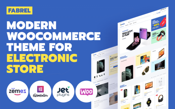 Fabrel – Electronics Store Online WooCommerce Theme