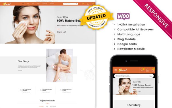 Facial – The Ladies Cosmetic Store WooCommerce Theme