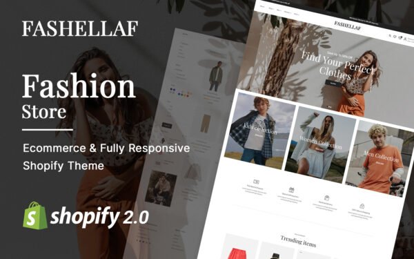 Fashellaf – Clothes Fashion, online Shopify Theme