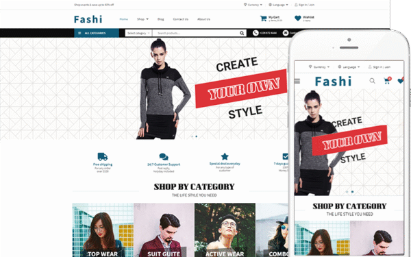 Fashi – Theme for Fashion Store WooCommerce Theme