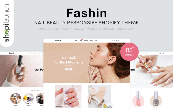 Fashin – Nail Beauty Responsive Shopify Theme