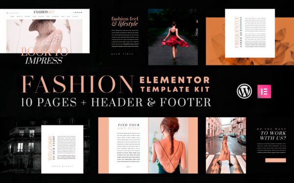 Fashion Art – Elementor Template Kit – WooCommerce Compatible Elementor Kit