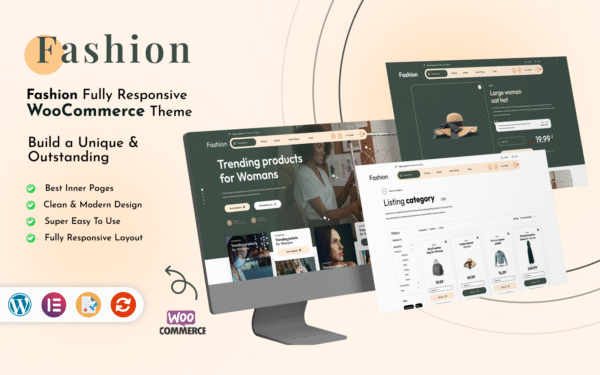 Fashion – Minimal Fashion Store WooCommerce WordPress Theme WooCommerce Theme