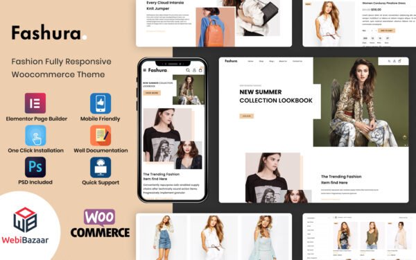 Fashura – Responsive Fashion WooCommerce Theme