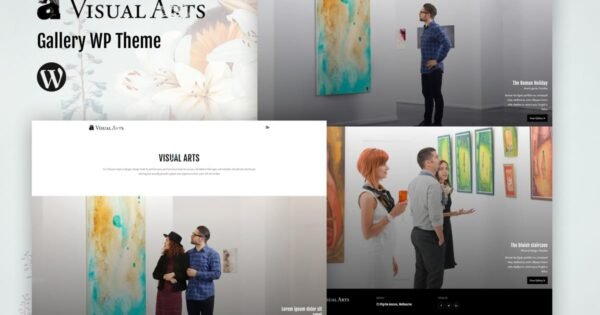 Visual Art | Gallery Wordpress Theme