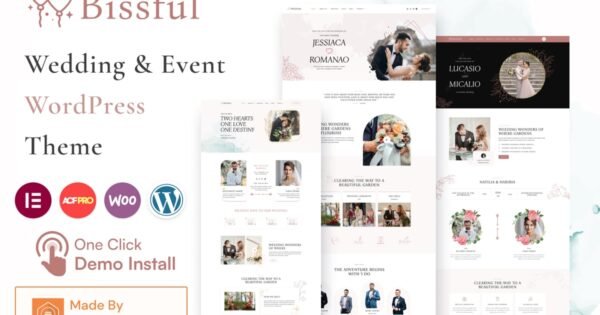 Bissful – Wedding & Event WordPress Theme