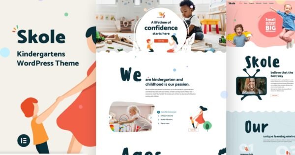 Skole – Children Kids School Education WordPress