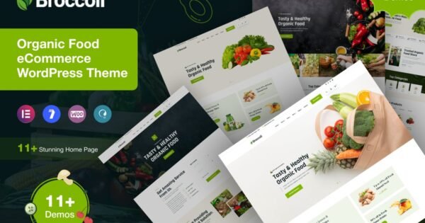Broccoli – Organic Shop WooCommerce Theme