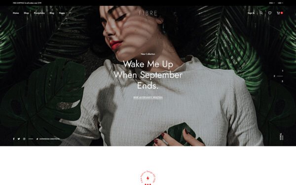 Fiber – Modern Fashion Elementor WooCommerce Theme