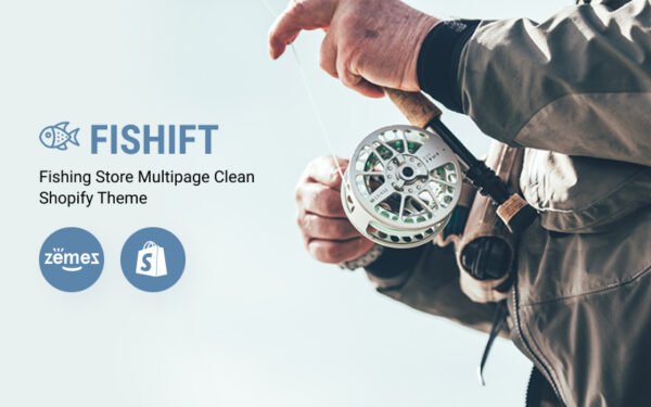 Fishift – Fishing Store Multipage Clean Shopify Theme