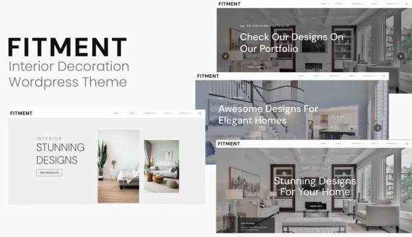 Fitment – Interior Decoration Wordpress Theme WordPress Theme