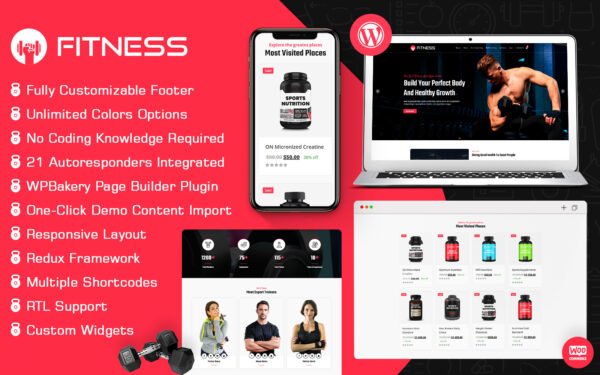 FitX – Gym & Fitness WordPress Theme