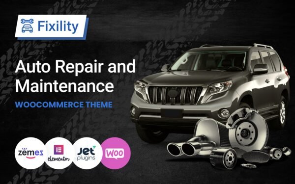 Fixility – Auto Tuning, WordPress Car Repair Services Theme WordPress Theme
