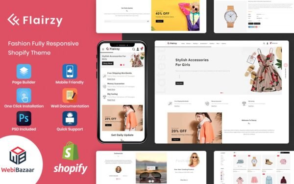 Flairzy – Fashion Shopify Theme