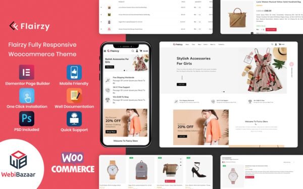Flairzy – Online Fashion Store WooCommerce Theme