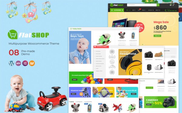 FlatSHOP – Multipurpose WooCommerce Theme