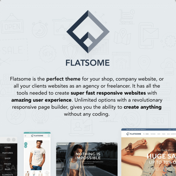 Flatsome | Multi-Purpose Responsive WooCommerce Theme