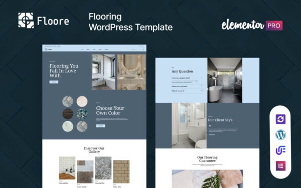 Floore – Tiles, Flooring, Paving And Tiling WordPress Theme