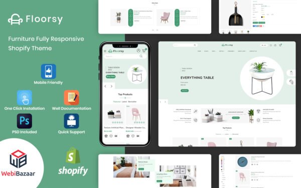 Floorsy – Responsive Furniture Shopify Theme