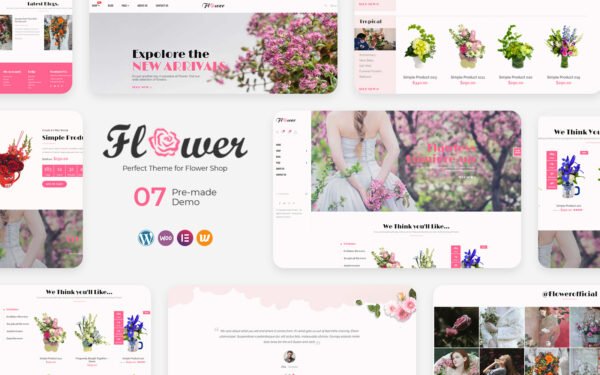 Flower – Perfect for Flower Shop WooCommerce Theme