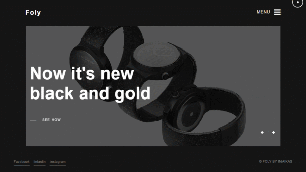 Foly – Personal Portfolio WordPress Theme