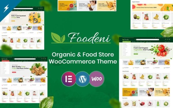 Foodeni – Vegetable, Fruits and Grocery WooCommerce Theme