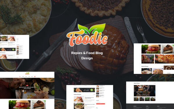 Foodie – Recipe & Food Blog WordPress Theme