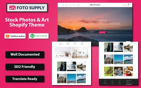 Foto Supply – Stock Photo & Photography Art Shopify Theme