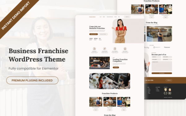 Franchize – Business Franchise WordPress Theme