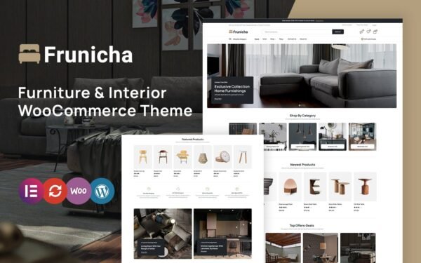 Frunicha – Furniture & Interior Design WooCommerce Theme