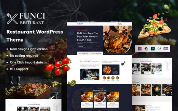 Funci – Restaurant WordPress Theme