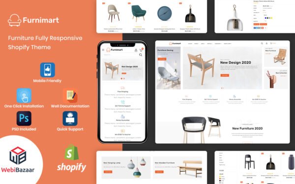 Furnimart – Furniture Multipurpose Shopify Theme