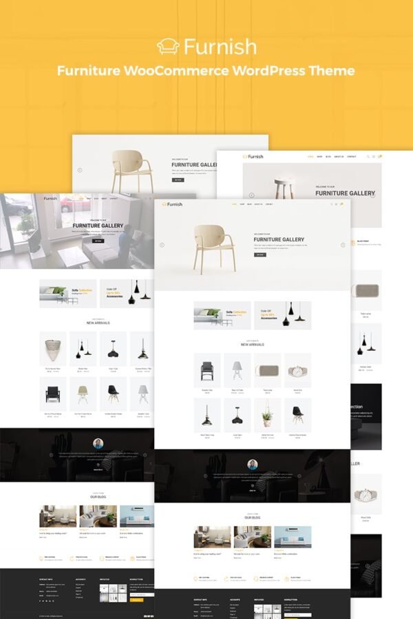 Furnish – Minimal Furniture WooCommerce Theme