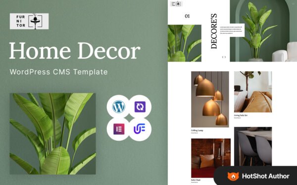 Furnitor – Furniture And Home Decor WordPress Elementor Theme WordPress Theme