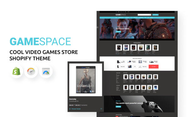 Game Space – Cool Video Games Store Shopify Theme