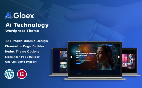Gloex – Artificial Intelligence And Technology WordPress Theme