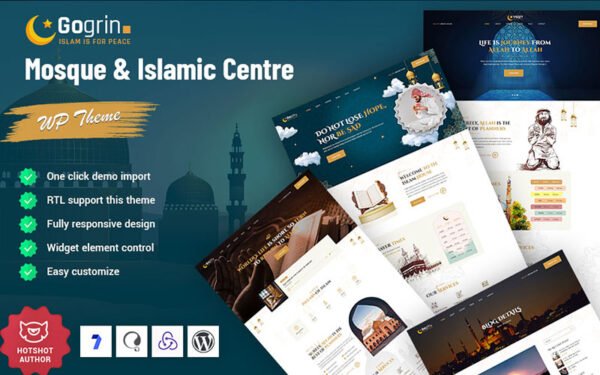 Gogrin – Mosque & Islamic Centre WordPress Theme
