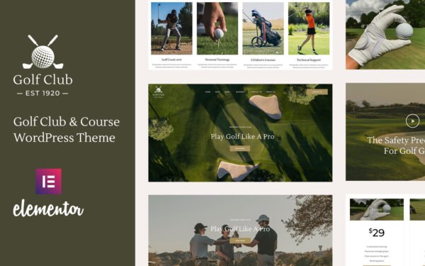 Golfclub – Golf Club & Course Sports WordPress Theme