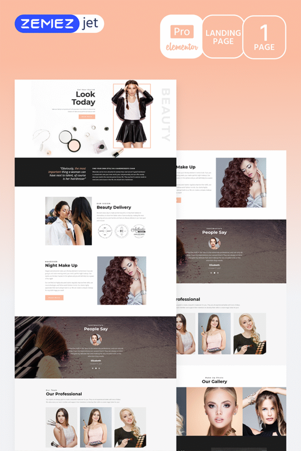Gracia – Beauty Salon Pro Elementor Kit